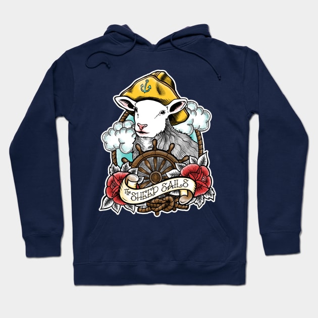 The Sheep Sails! Hoodie by ursulalopez